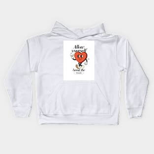 Allow yourself to break the rules Kids Hoodie